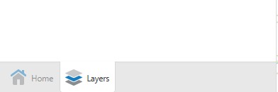 Layers tab selection